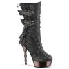 DemoniaCult - MUERTO159 Plattformstiefel - Schwarz Product image